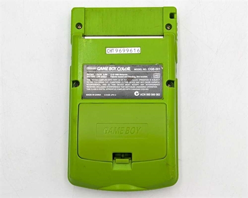 Gameboy Color - Kiwi Green - Konsol - SNR CH9699616 (B Grade) (Genbrug)